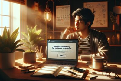 how to fix briefly unavailable for scheduled maintenance error on wordpress guias, tutoriales y consejos sobre WordPress