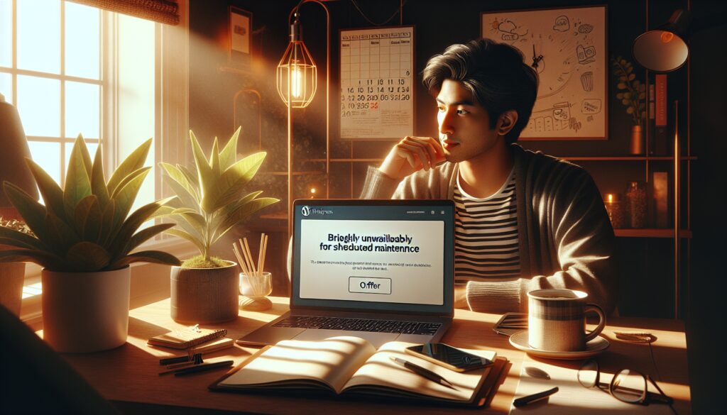 how to fix briefly unavailable for scheduled maintenance error on wordpress guias, tutoriales y consejos sobre WordPress